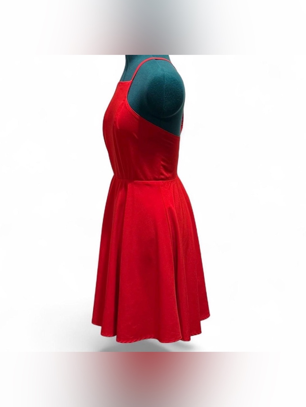 Lulu's Red Halter Mini Dress - Picture 2 of 6